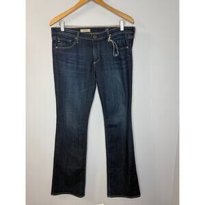 AG Adriano Goldschmied Olivia Skinny Boot Cut Jeans Stretch Sz 31 New